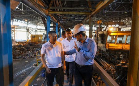 بازدید نمایندگان شرکت هبای ژونگ چین از گروه ملی صنعتی فولاد ایران