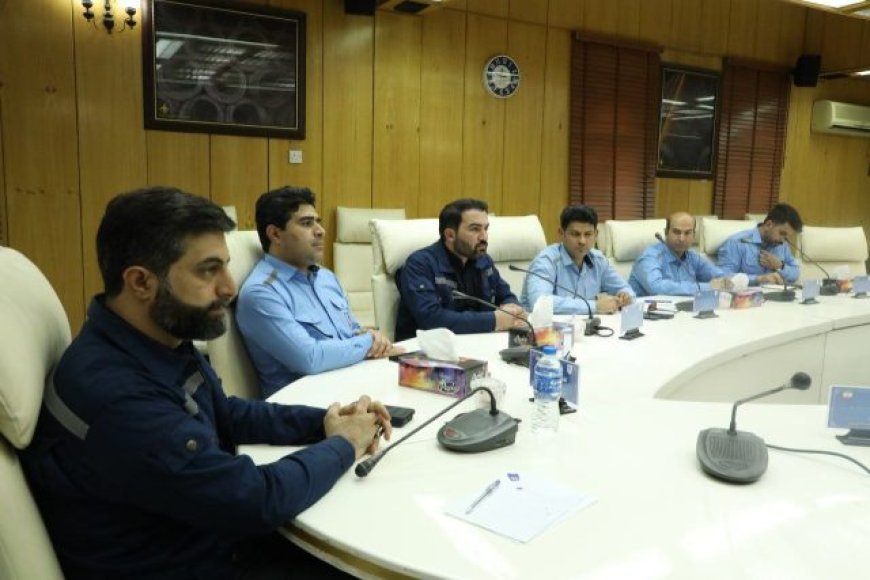 بازدید نمایندگان شرکت هبای ژونگ چین از گروه ملی صنعتی فولاد ایران