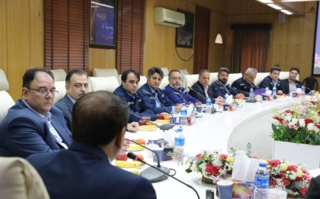 برگزاری مراسم معارفه مدیرعامل جدید گروه ملی صنعتی فولاد ایران در محل شرکت