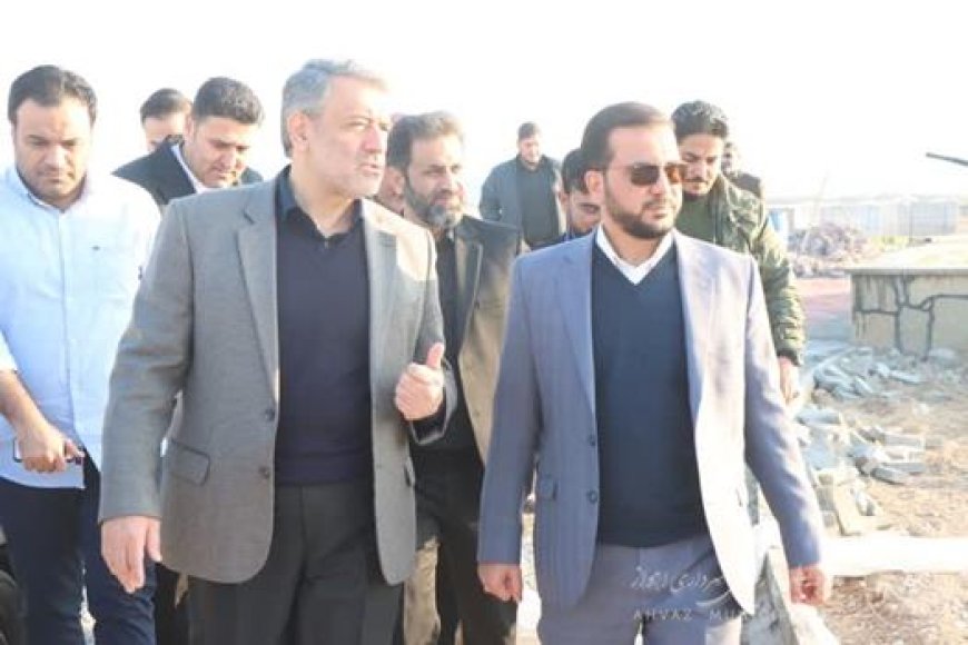 قدردانی عضو هیئت رئیسه مجلس شورای اسلامی از فعالیت‌های عمرانی شهرداری اهواز