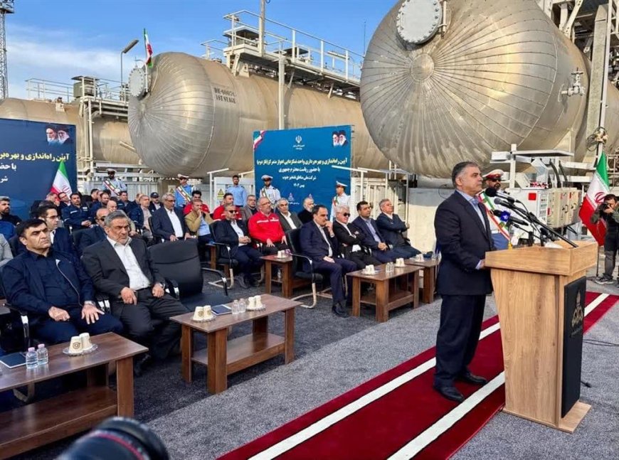 با فرمان رئیس‌جمهور فاز ۲ واحد نمك‌زدایی اهواز متمركز به بهره‌برداری رسید