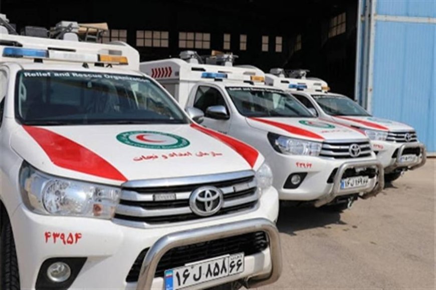 تقویت ناوگان امداد و نجات هلال احمر در اهواز با پیگیری نماینده مجلس؛ اختصاص ۱۸ دستگاه خودرو هایلوکس ست نجات و ۵ دستگاه آمبولانس به حوزه انتخابیه اهواز
