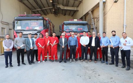 دیدار نوروزی مدیرعامل شركت نفت و گاز اروندان با كاركنان