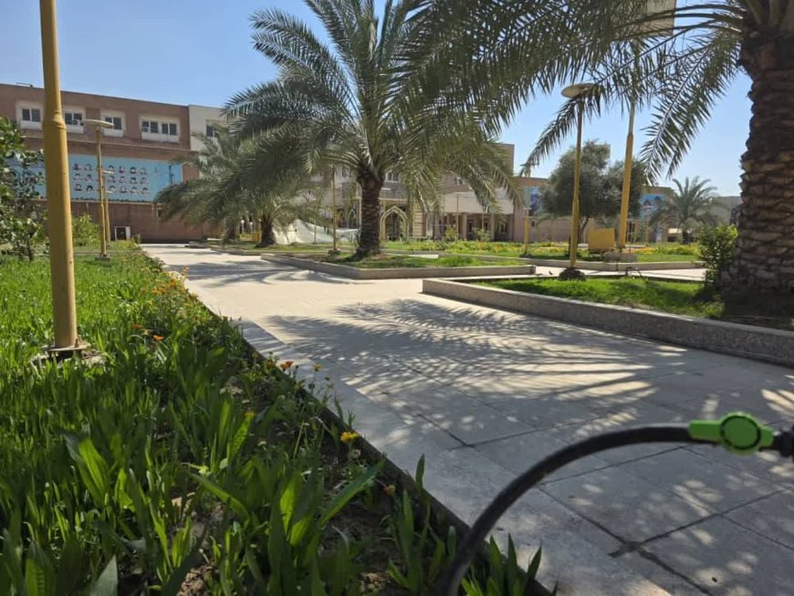 از سوی واحد فضای سبز مدیریت خدمات شرکت ملی حفاری ایران انجام شد : اجرای طرح آبیاری قطره ای در سطح ۸۰ درصد فضای سبز شرکت در راستای صرفه جویی در مصرف آب